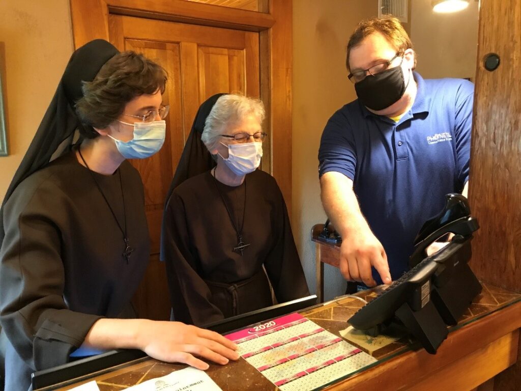 FLC Staff & Eric Brodeur of PhoneTel